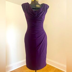 SOLD-Plum Lauren Ralph Lauren Dress